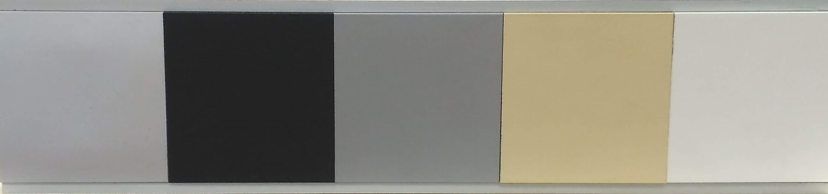 Стандартные цвета профиля и дверных полотен перегородок в стиле лофт